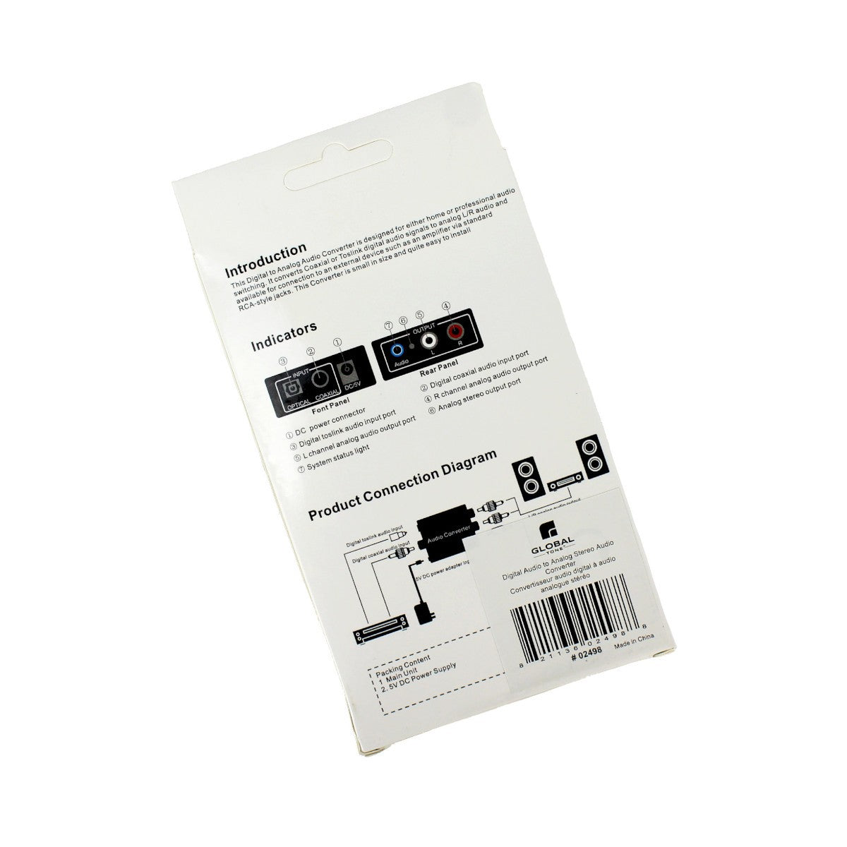 Convertisseur audio numérique vers analogique stéréo
