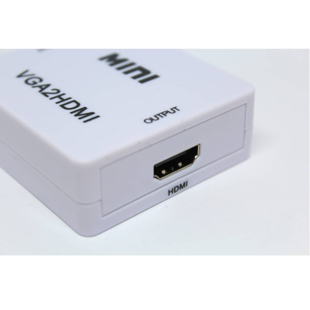 Mini convertisseur VGA et audio vers HDMI