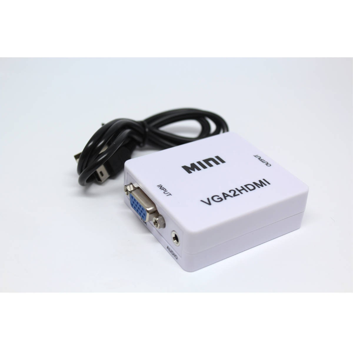 Mini convertisseur VGA et audio vers HDMI