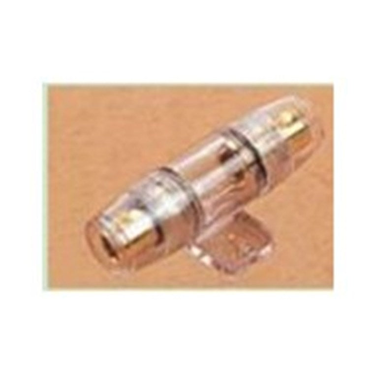 Porte-fusible AGU en ligne, 4-8 AWG, plaqué or