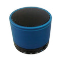 Haut-parleur Bluetooth portatif avec lecteur micro SD, bleu