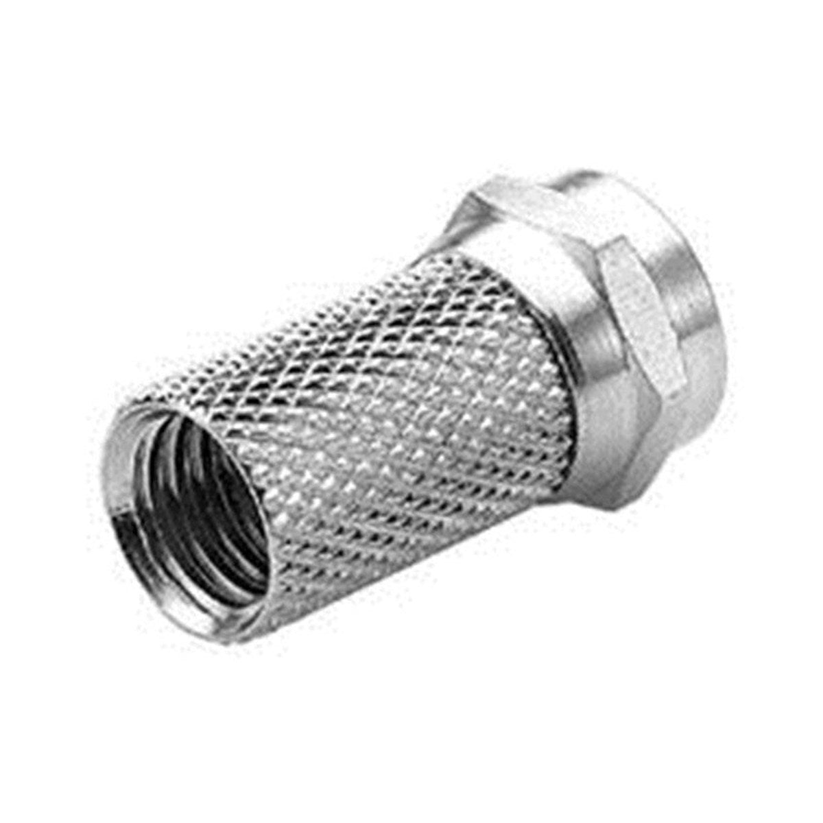 Connecteurs F à visser pour RG6, 18 mm, sac de 10