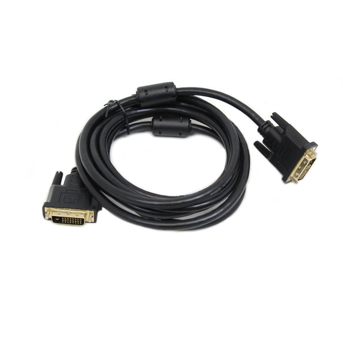 Câble DVI-D Single Link, 10pi., M/M, Noir, 30AWG, 24+1