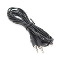 Câble audio stéréo 2,5 mm mâle à mâle, 6 pi