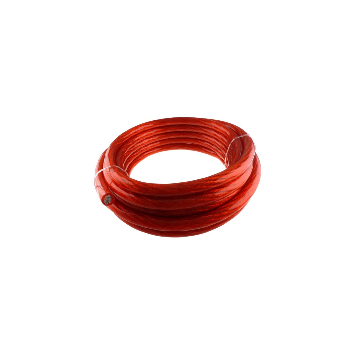 Câble d'alimentation pour auto, 8AWG, CCA, Rouge, 200 pi.