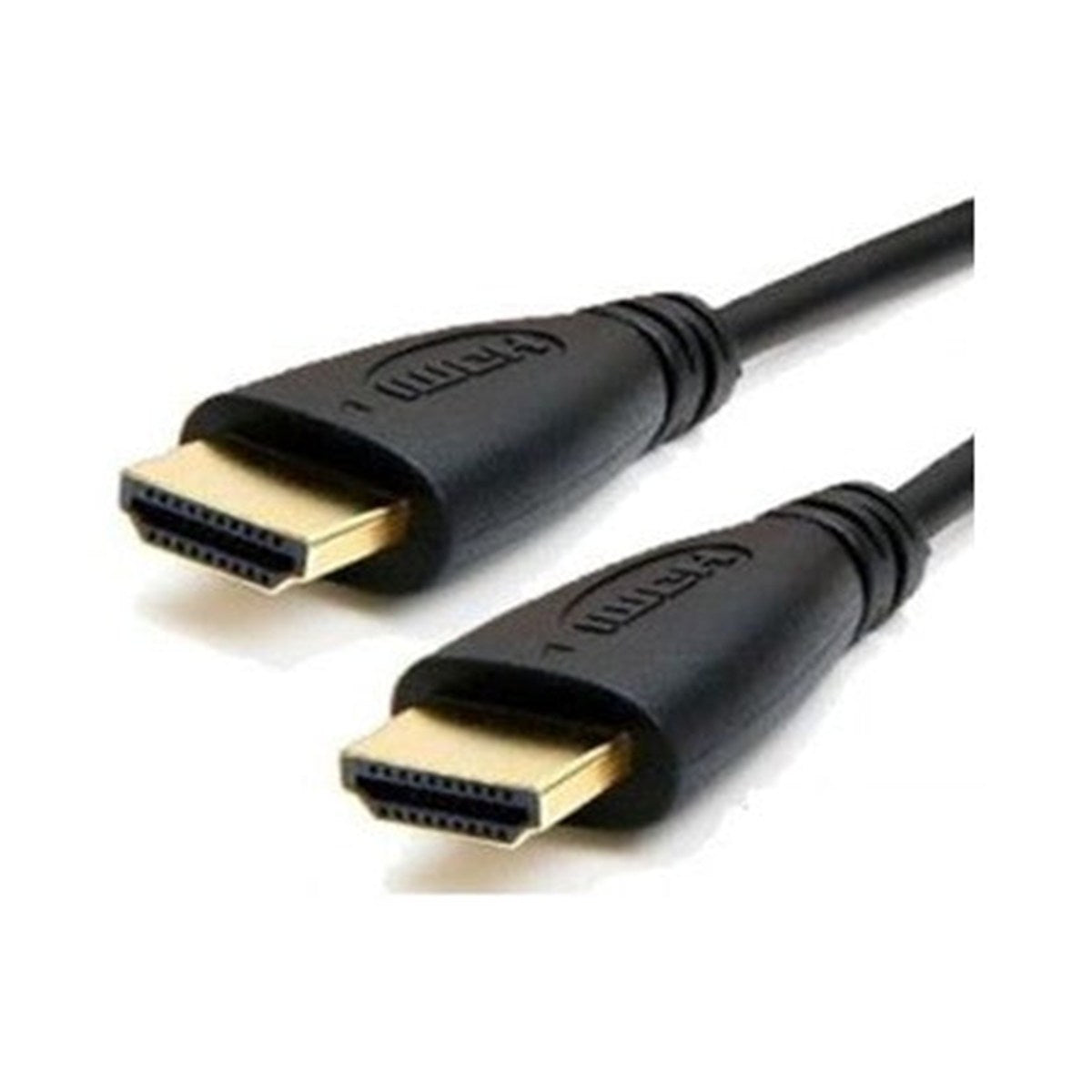 Câble HDMI mince haute vitesse avec Ethernet, 1080p, v1.4, 32 AWG, 10 pi, noir