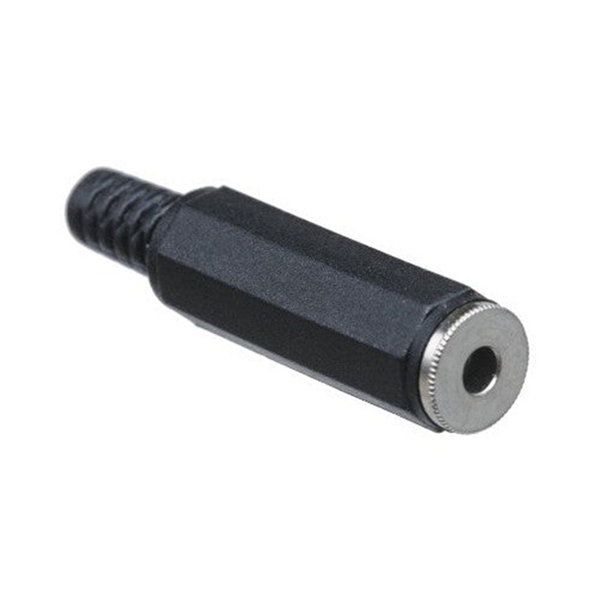 Prise 3,5 mm stéréo femelle à souder, nickel