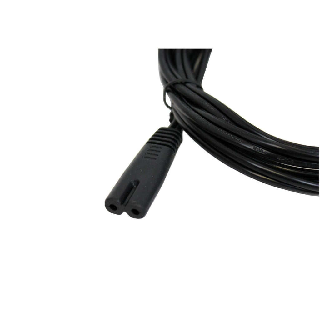 Cordon d'alimentation CA 18 AWG, 2,5 A, certifié, 6 pi