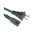 Cordon d'alimentation CA 18 AWG, 2,5 A, certifié, 25 pi