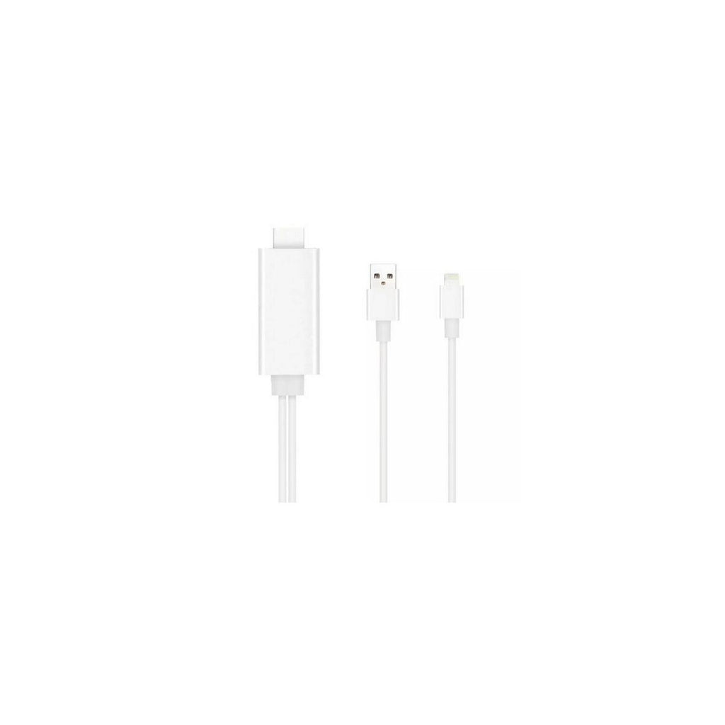 Câble MHL pour Iphone 5  a  13 pro, Blanc, Youtube , Tictoc