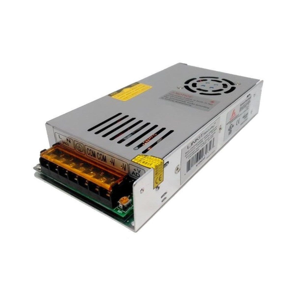 Bloc d'alimentation 12 V CC 21 A, boîtier aluminium, certifié