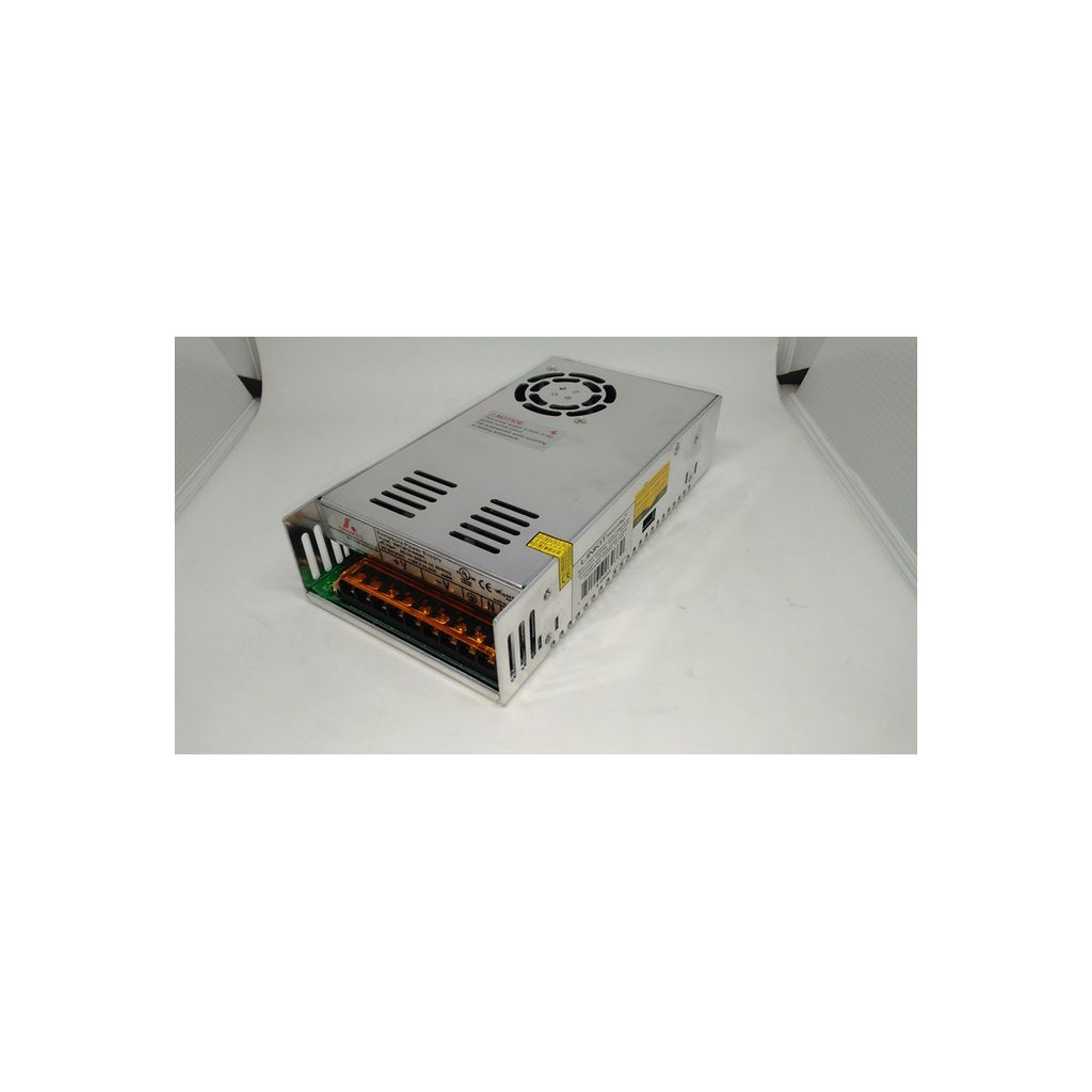 Bloc d'alimentation 12 V CC 33 A, boîtier aluminium, certifié
