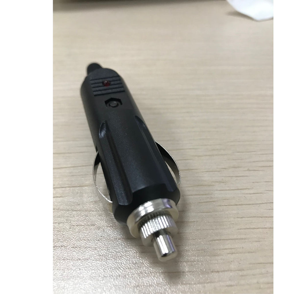Fiche allume-cigare 12 V CC avec fusible 3 A et témoin DEL