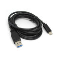 Câble USB 3.0 A mâle vers USB-C, 32/24 AWG, 3 pi