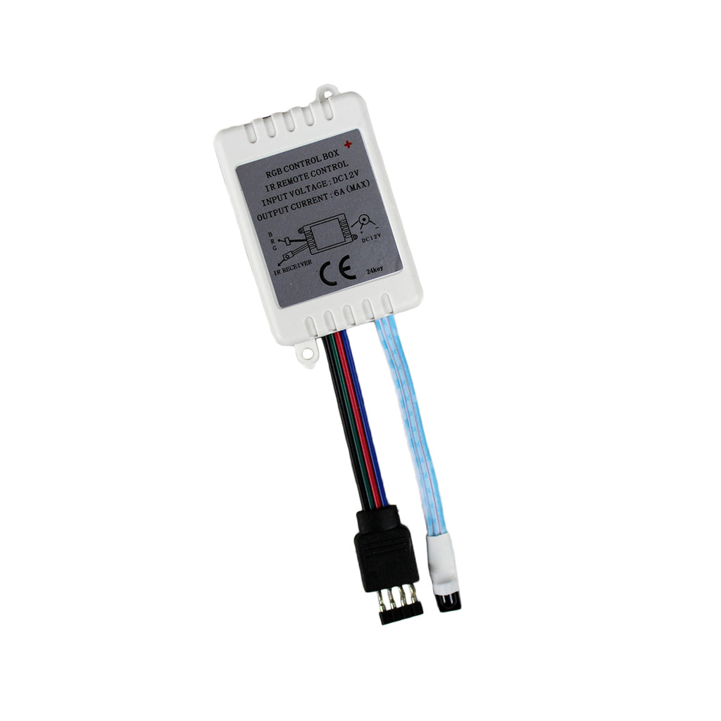 Ensemble ruban DEL RGB 5050, 5 m, avec contrôleur et alimentation, IP65