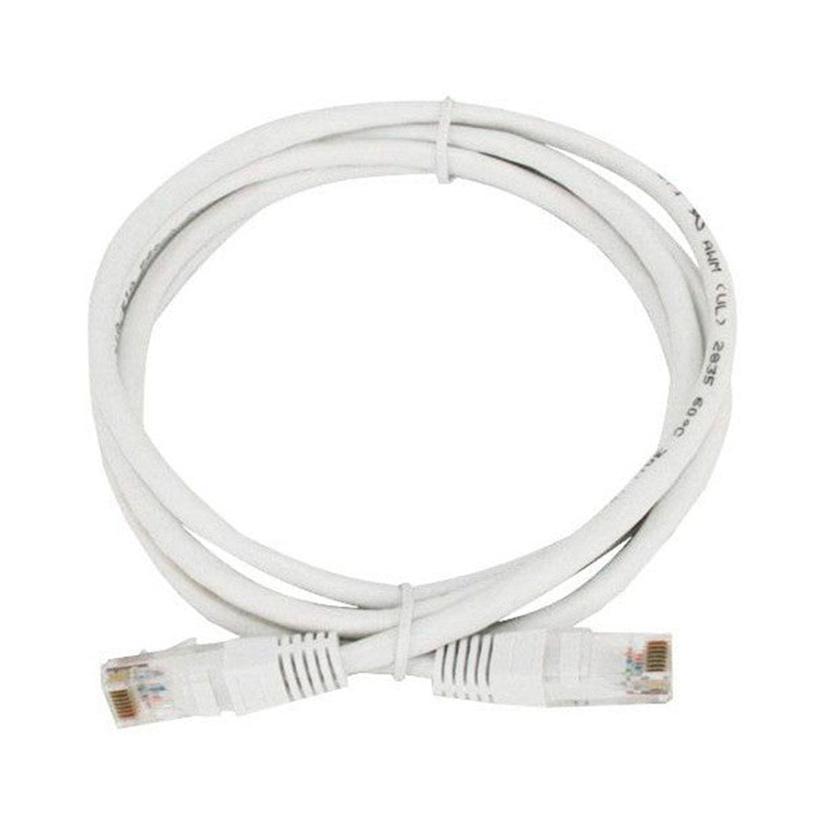 Câble réseau Ethernet CAT6, CCA, 1,5 pi, blanc