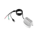 Station d'accueil de bureau 4 en 1 : USB, SD, micro SD, audio 3,5 mm