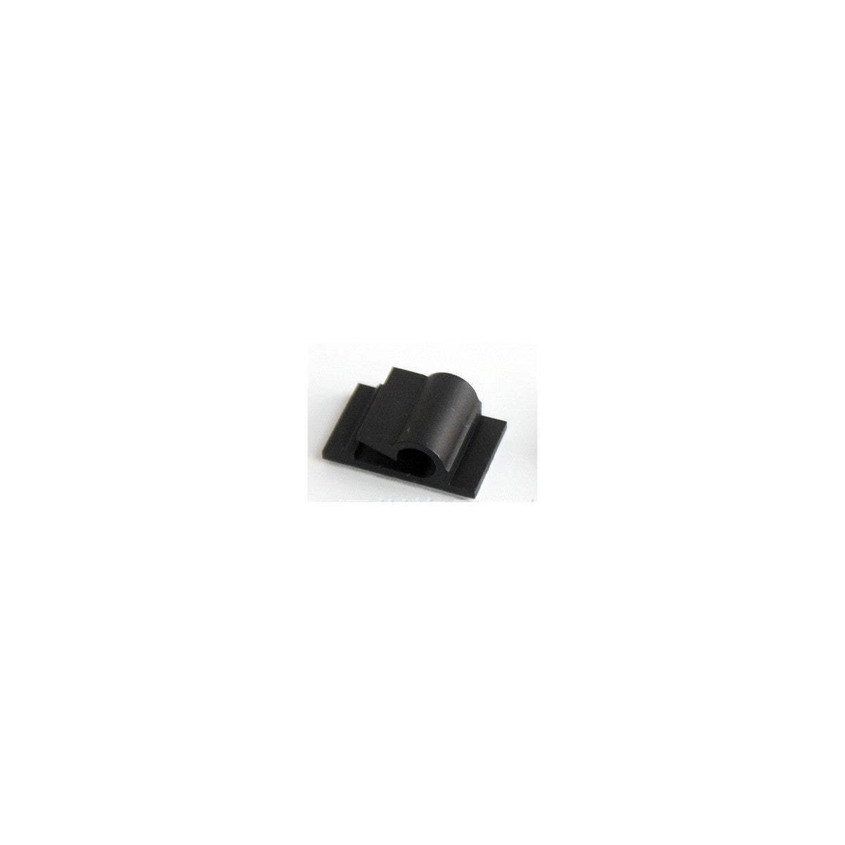 Embases adhésives pour attaches de câble, 13 x 21 mm, noir, sac de 25