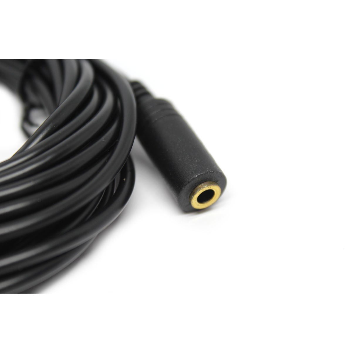 Rallonge audio stéréo 3,5 mm mâle à femelle, connecteurs minces, 15 pi