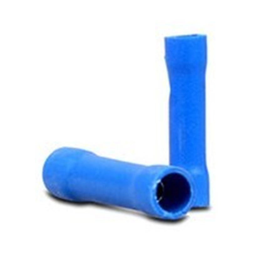 Manchons de raccordement évasés 16-14 AWG, vinyle, bleu, sac de 25