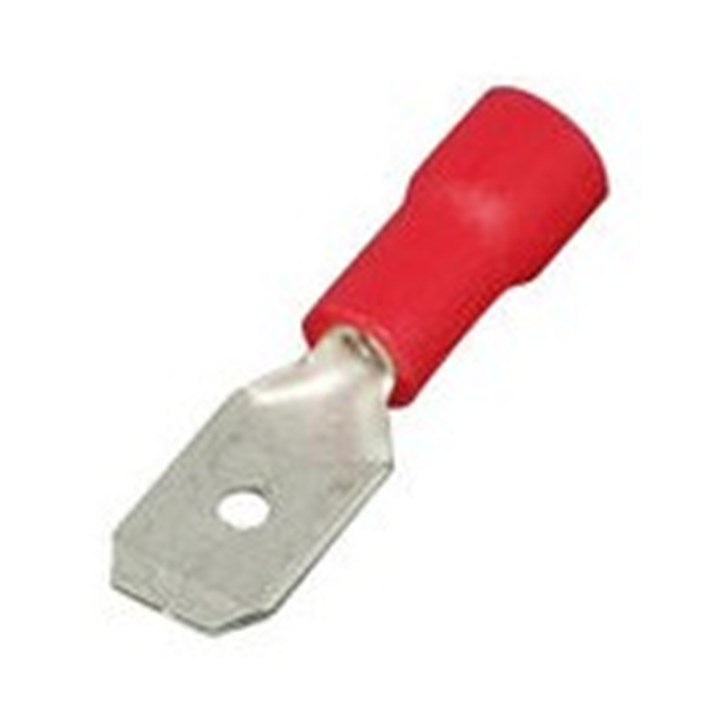 Cosses à déconnexion rapide mâles 0,110 po, 22-18 AWG, vinyle, sac de 25