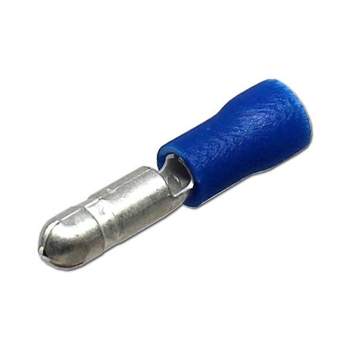 Cosses balle mâles 0,156 po, 16-14 AWG, vinyle, bleu, sac de 25