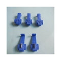 Connecteurs de dérivation à sertir 18-14 AWG, bleu, sac de 25