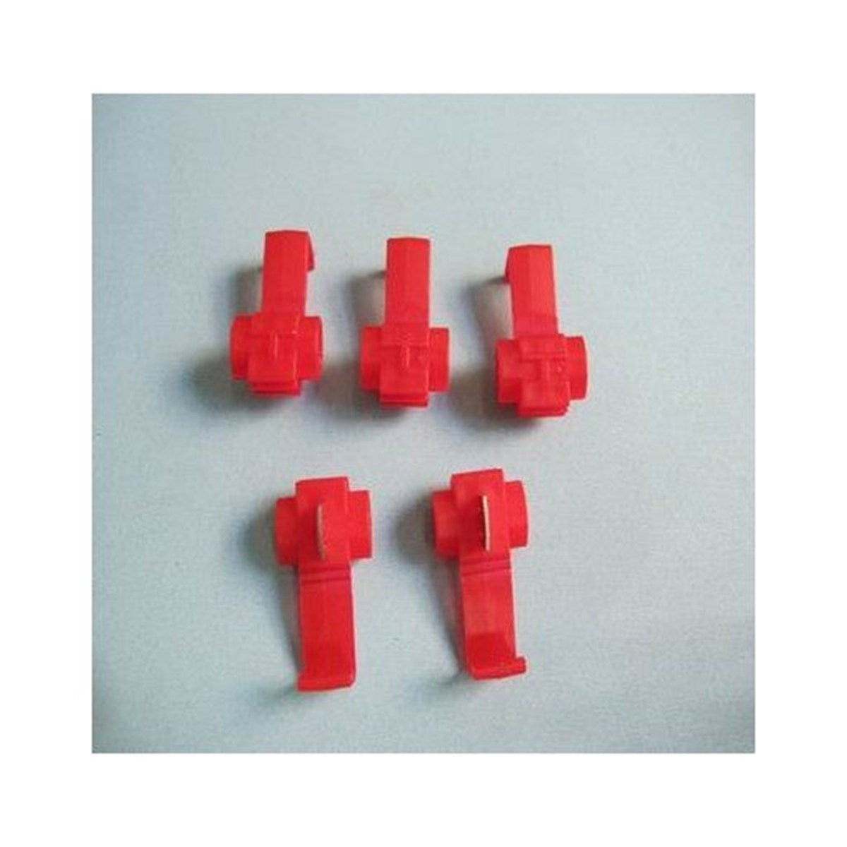 Connecteurs de dérivation à sertir 22-16 AWG, rouge, sac de 25