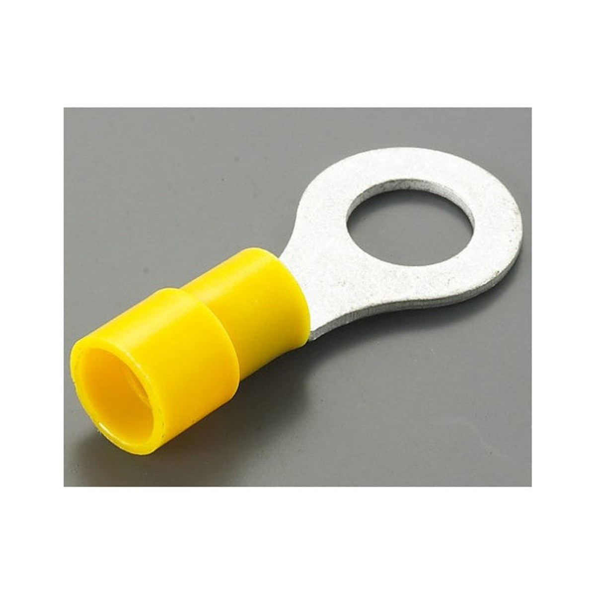 Cosses à anneau 5/16 po, 12-10 AWG, vinyle, jaune, sac de 25
