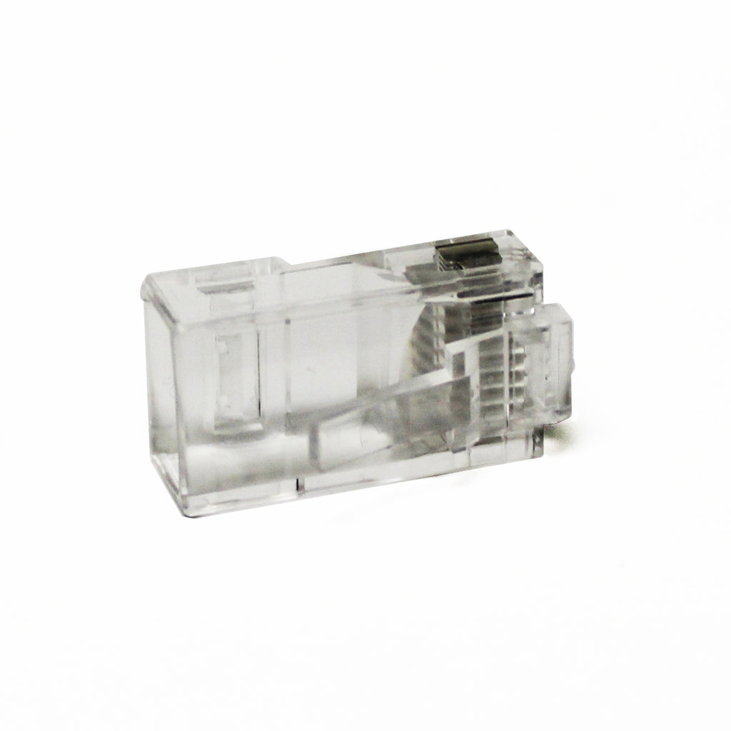 Connecteurs RJ45 CAT6 traversants (EZ), plaqués or, sac de 10