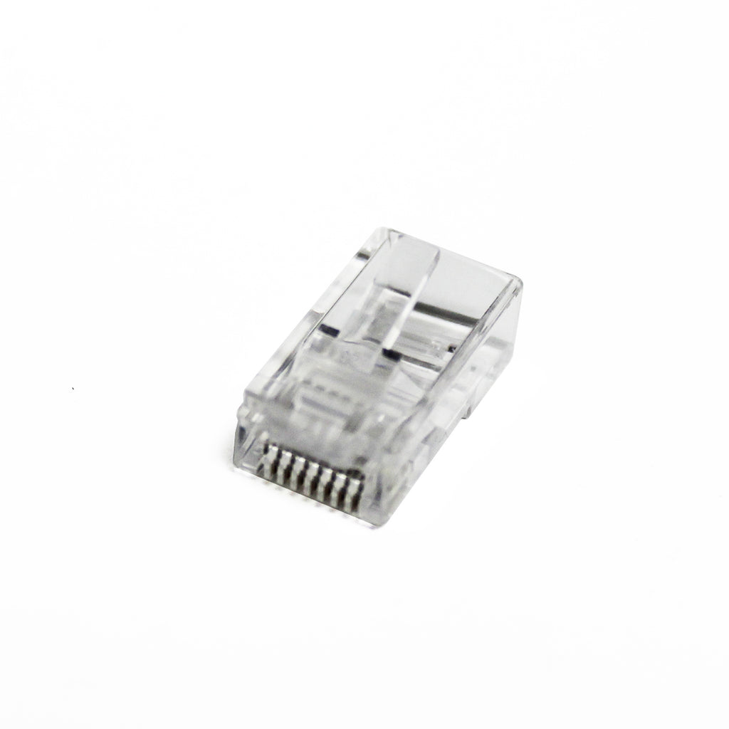 Connecteurs RJ45 CAT6 traversants (EZ), plaqués or, sac de 10