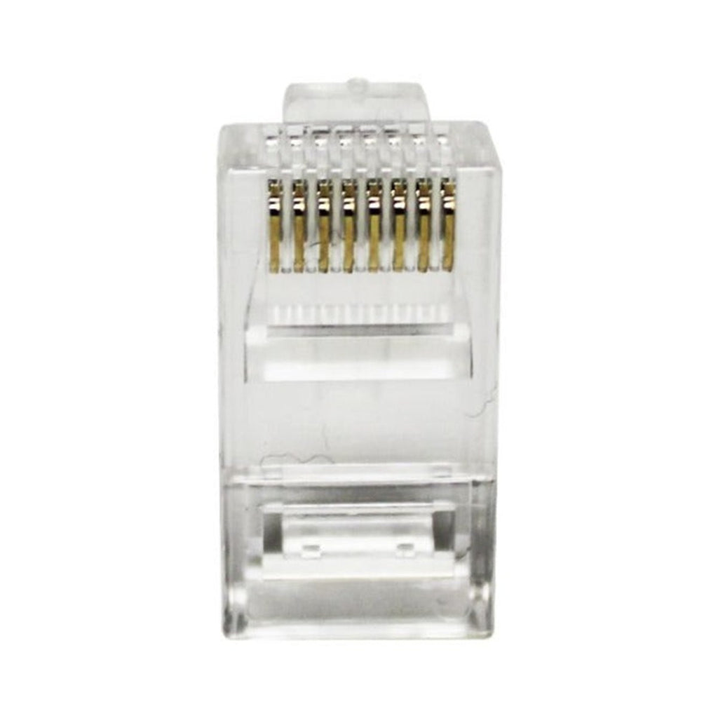 Connecteurs RJ45 CAT6 traversants (EZ), plaqués or, sac de 10