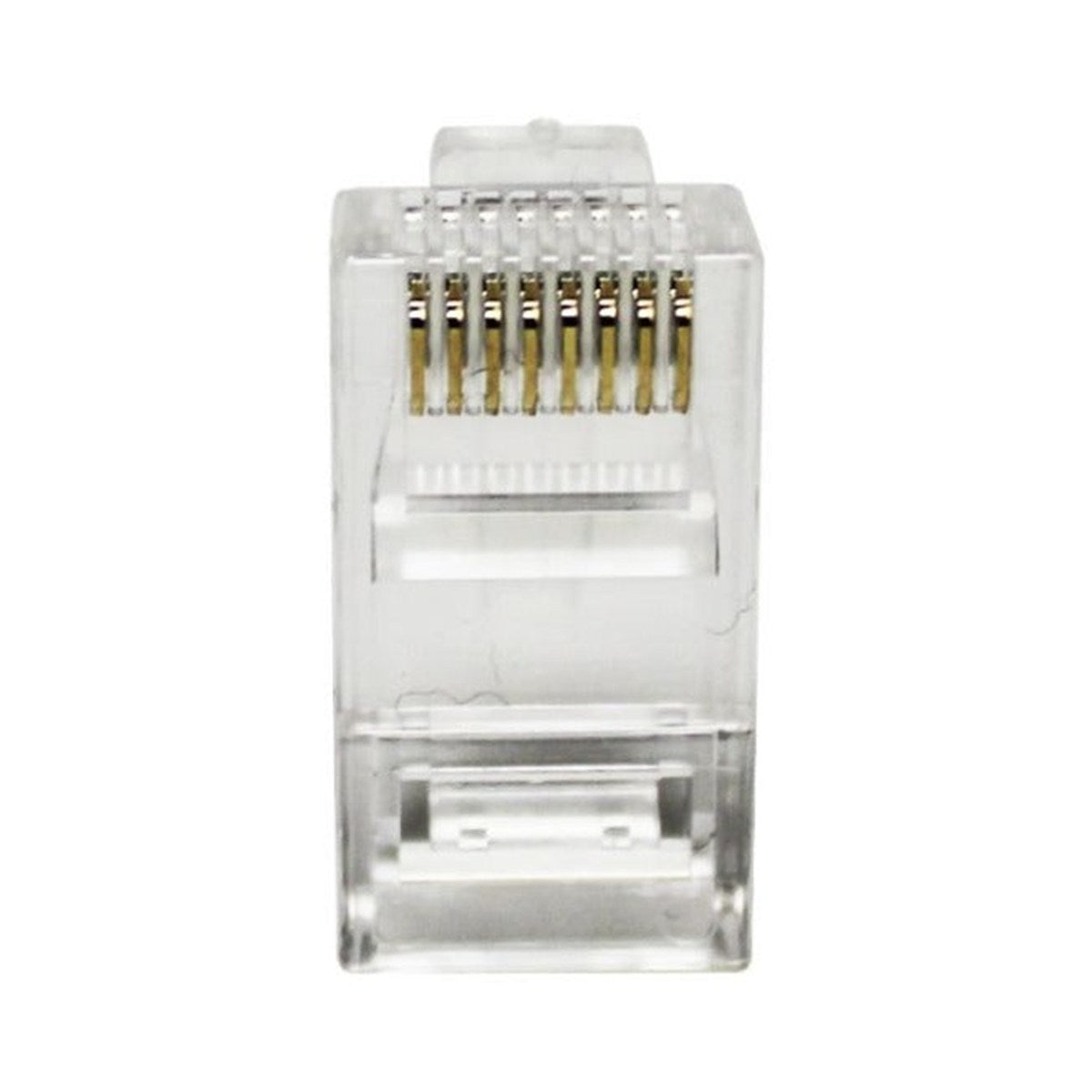 Connecteurs RJ45 CAT6 traversants (EZ), plaqués or, sac de 10