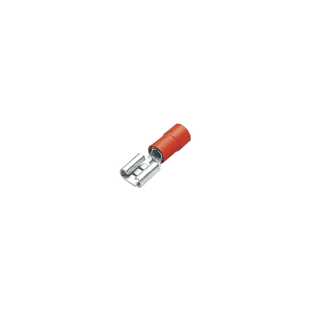 Cosses à déconnexion rapide femelles 0,250 po, 22-18 AWG, vinyle, sac de 25