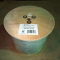 Câble coaxial RG6 en vrac, PVC, certifié FT4, blanc, 1000 pi