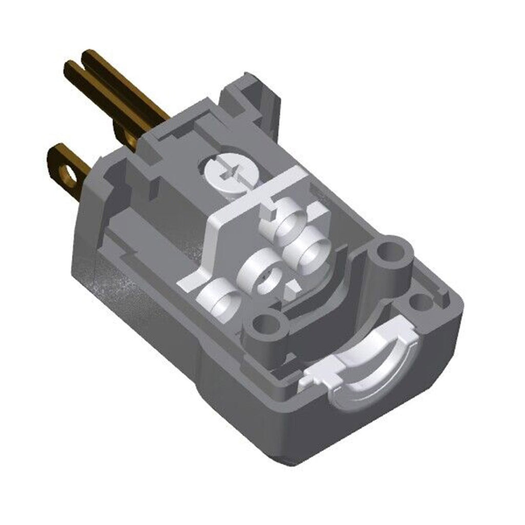 Fiche mâle NEMA 5-15P à câbler, 125 V 15 A, noir