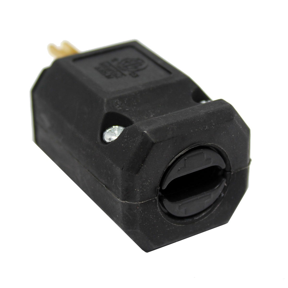 Fiche mâle NEMA 5-15P à câbler, 125 V 15 A, noir