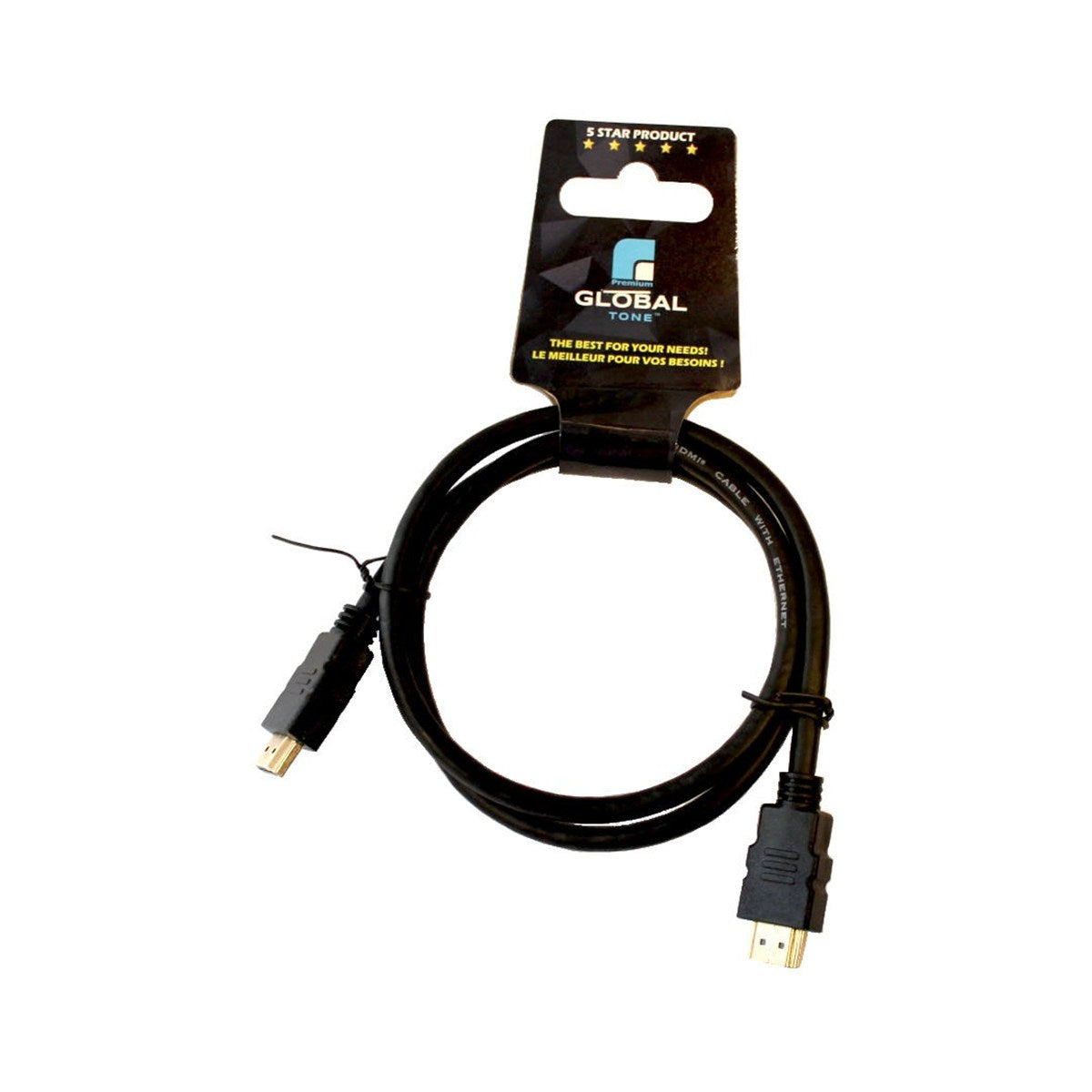 Câble HDMI haute vitesse 8K, 30 AWG, 3 pi