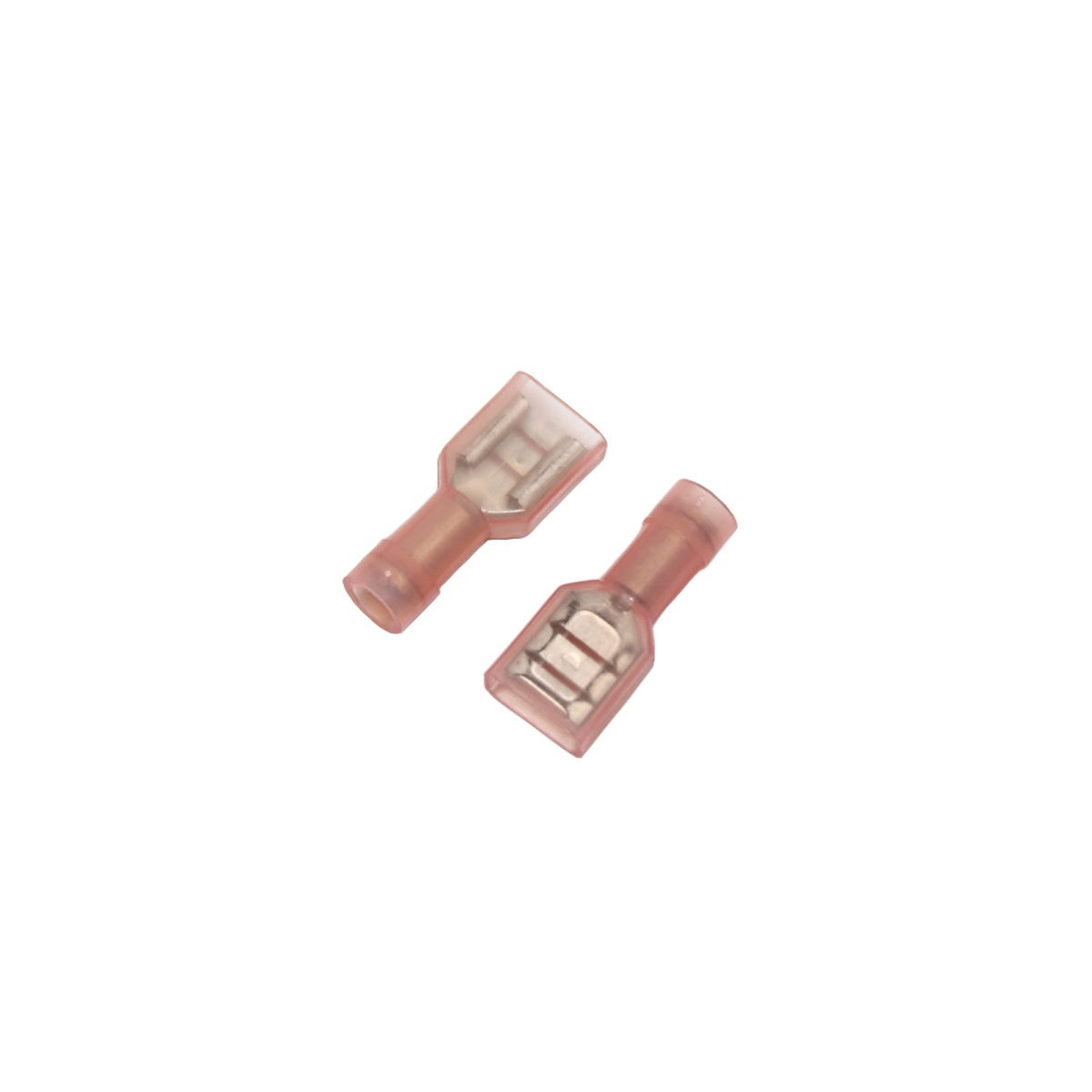 Cosses à déconnexion rapide femelles 0,250 po, 22-18 AWG, nylon, 10 A, sac de 25
