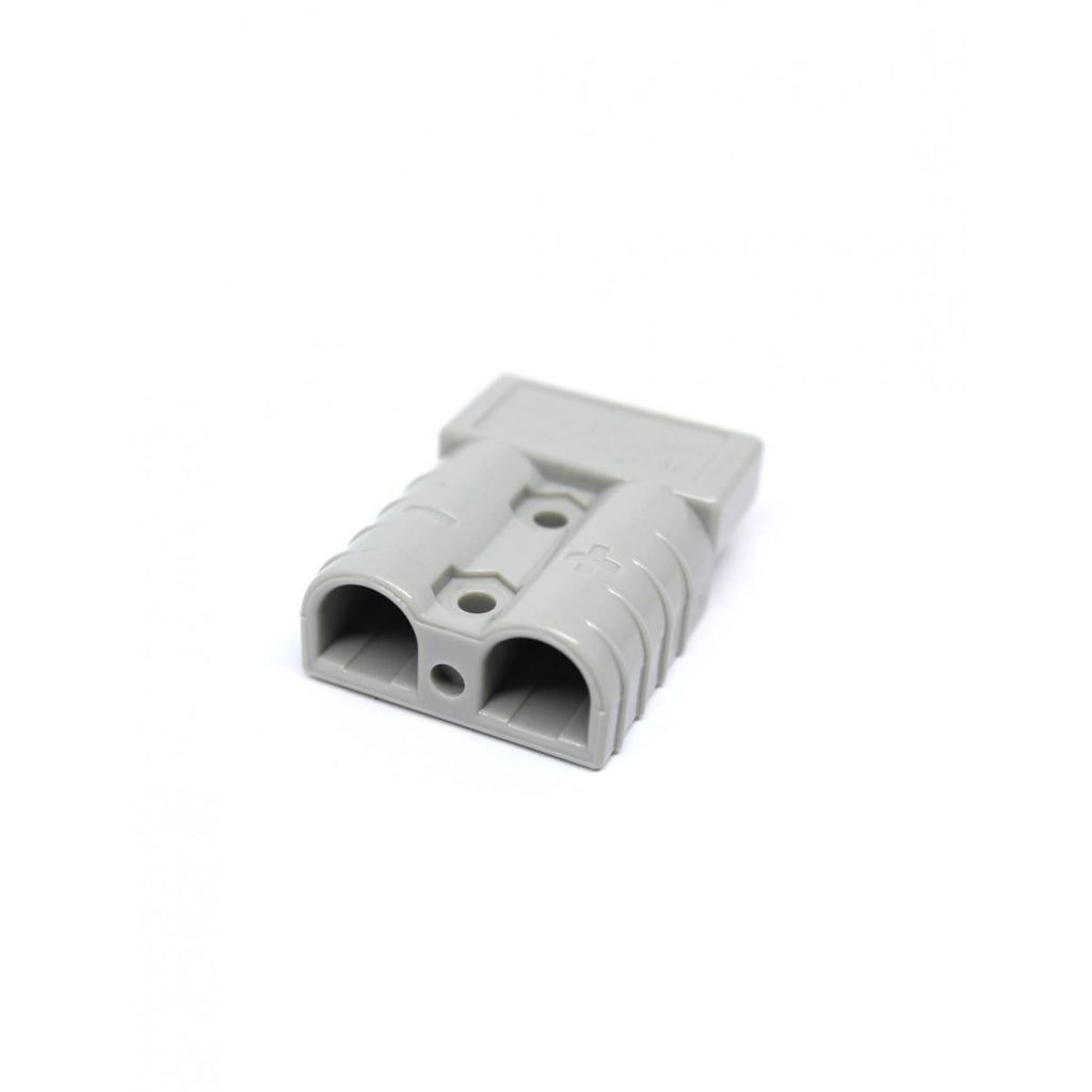 Connecteur Anderson 50 A avec contacts, 6 AWG, gris