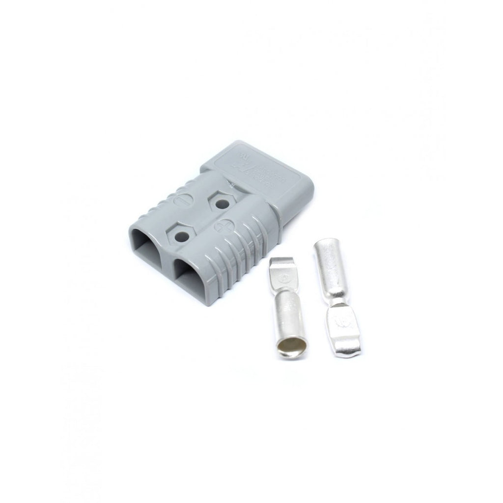 Connecteur Anderson 175 A avec contacts, 1/0 AWG, gris