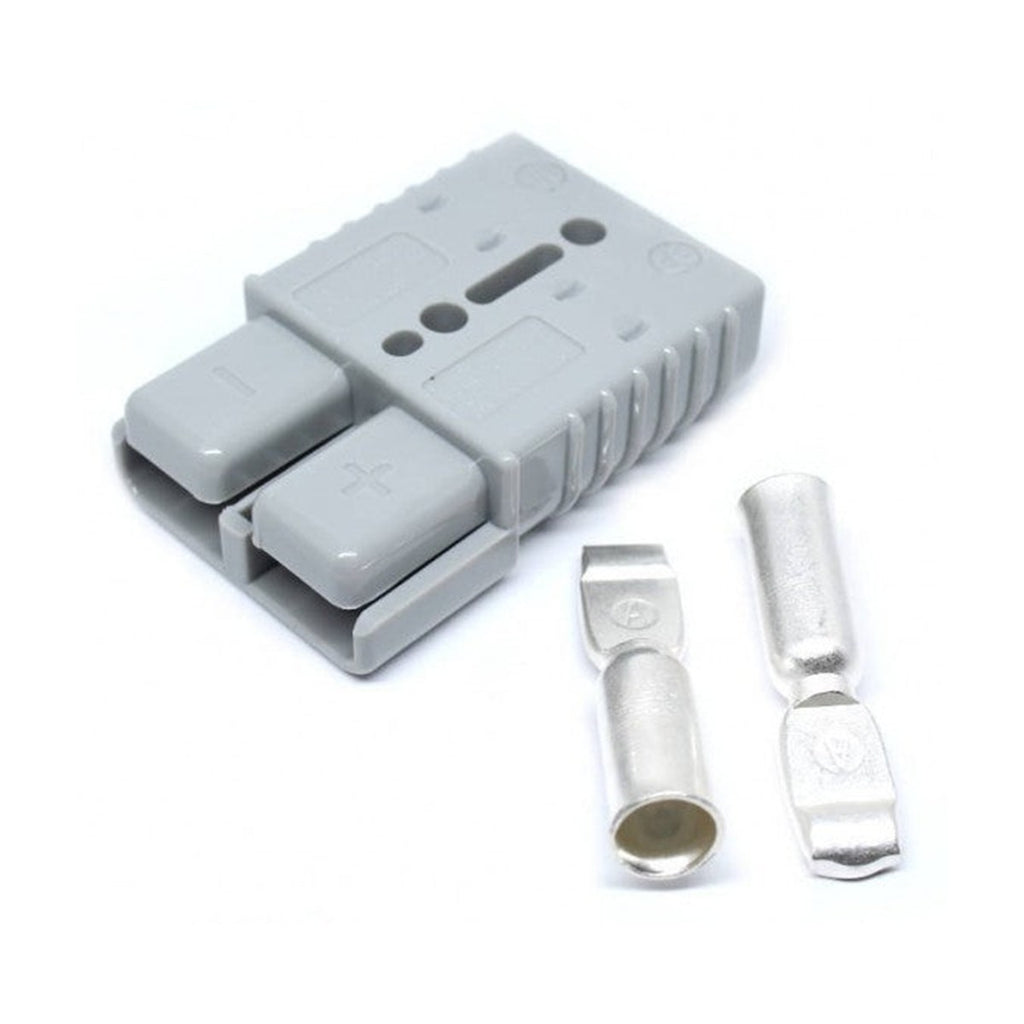 Connecteur Anderson 175 A avec contacts, 1/0 AWG, gris