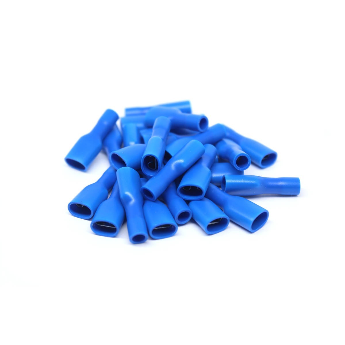 Cosses à déconnexion rapide femelles 0,250 po, 16-14 AWG, vinyle entièrement isolé, sac de 25
