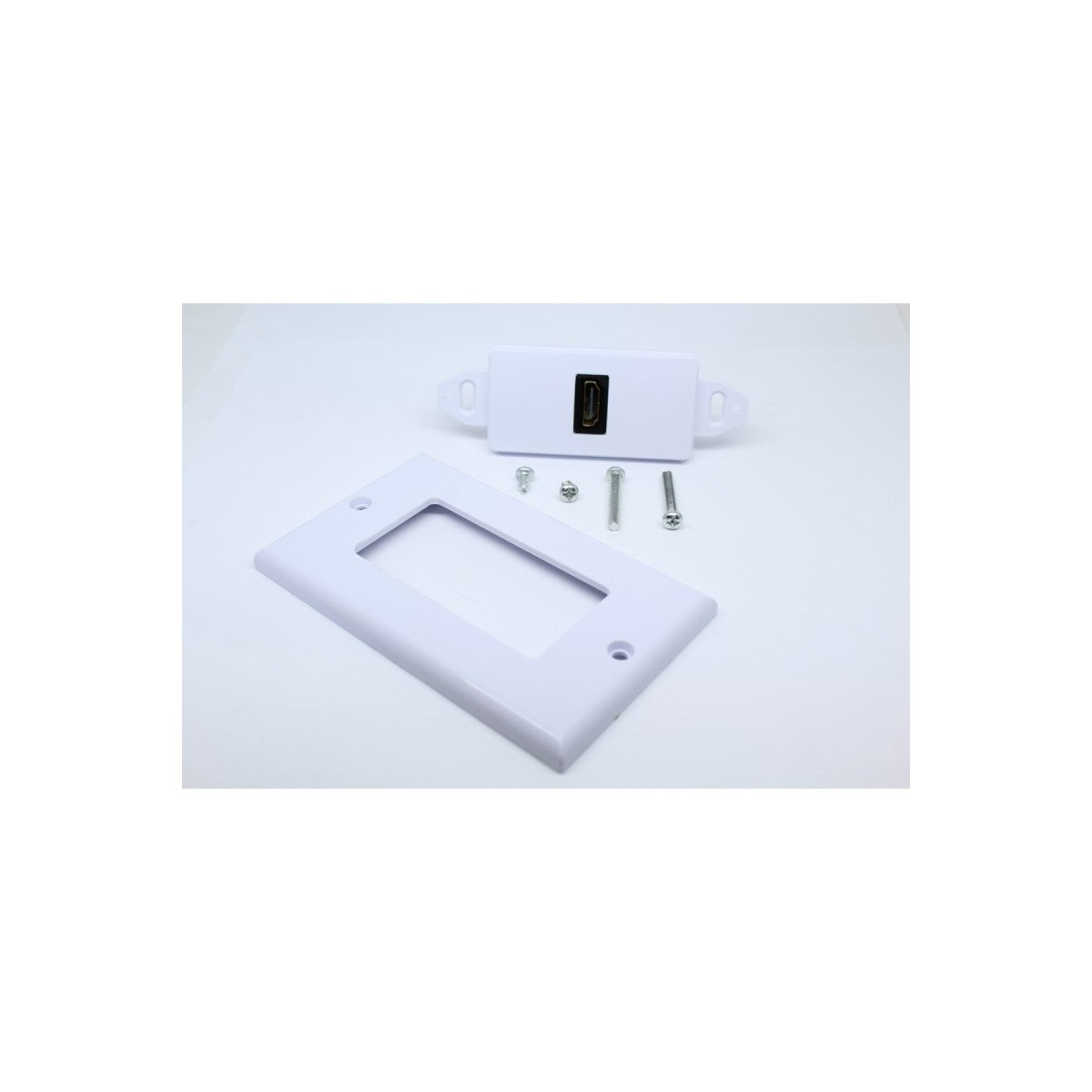 Plaque murale HDMI simple (1 port), 4K