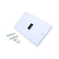 Plaque murale HDMI simple (1 port), 4K