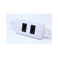 Plaque murale HDMI double (2 ports), 4K
