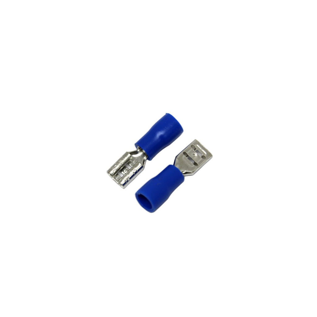 Cosses à déconnexion rapide femelles 0,187 po, 16-14 AWG, vinyle, sac de 25