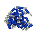 Cosses à déconnexion rapide femelles 0,187 po, 16-14 AWG, vinyle, sac de 25