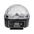 Boule lumineuse DEL RGB rotative, 6 x 3 W, prête à brancher