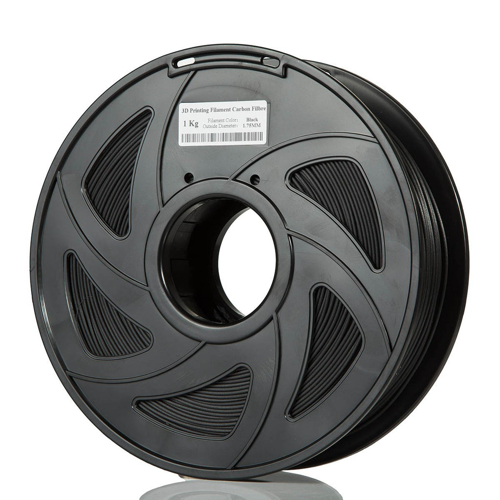 CloneBox Filament PLA 1,75 mm pour imprimante 3D, 1 kg, noir